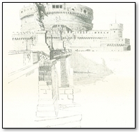'HADRIAN'S TOMB'—NOW THE CASTLE OF S. ANGELO.