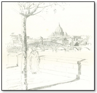 SAINT PETER'S CATHEDRAL — FROM THE TIBER.