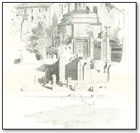 'THE TEMPLE OF ROMULUS'.