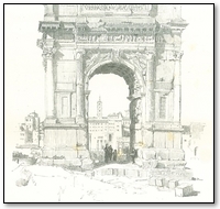'THE ARCH OF TITUS'.